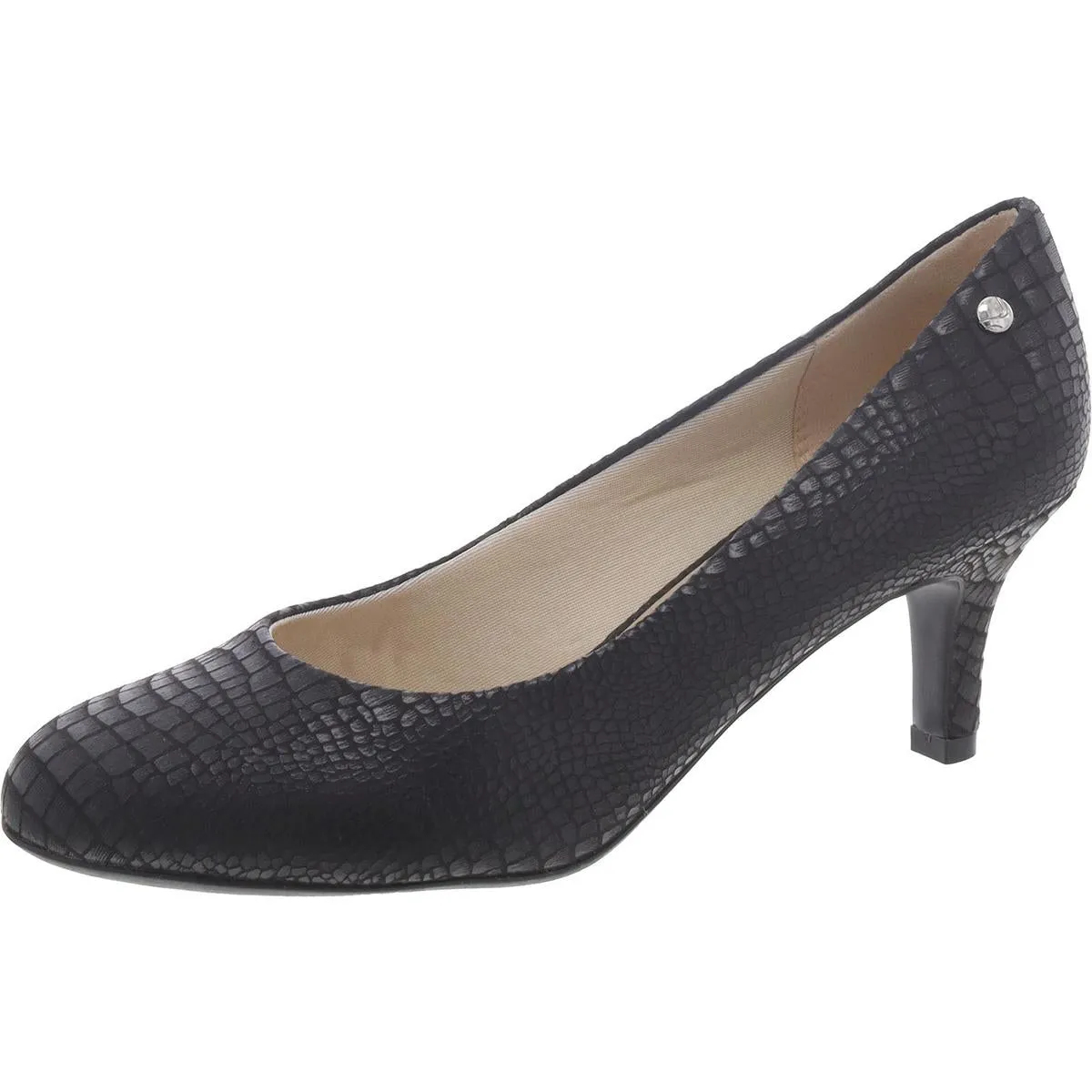 Parigi Womens Patent Heels Pumps