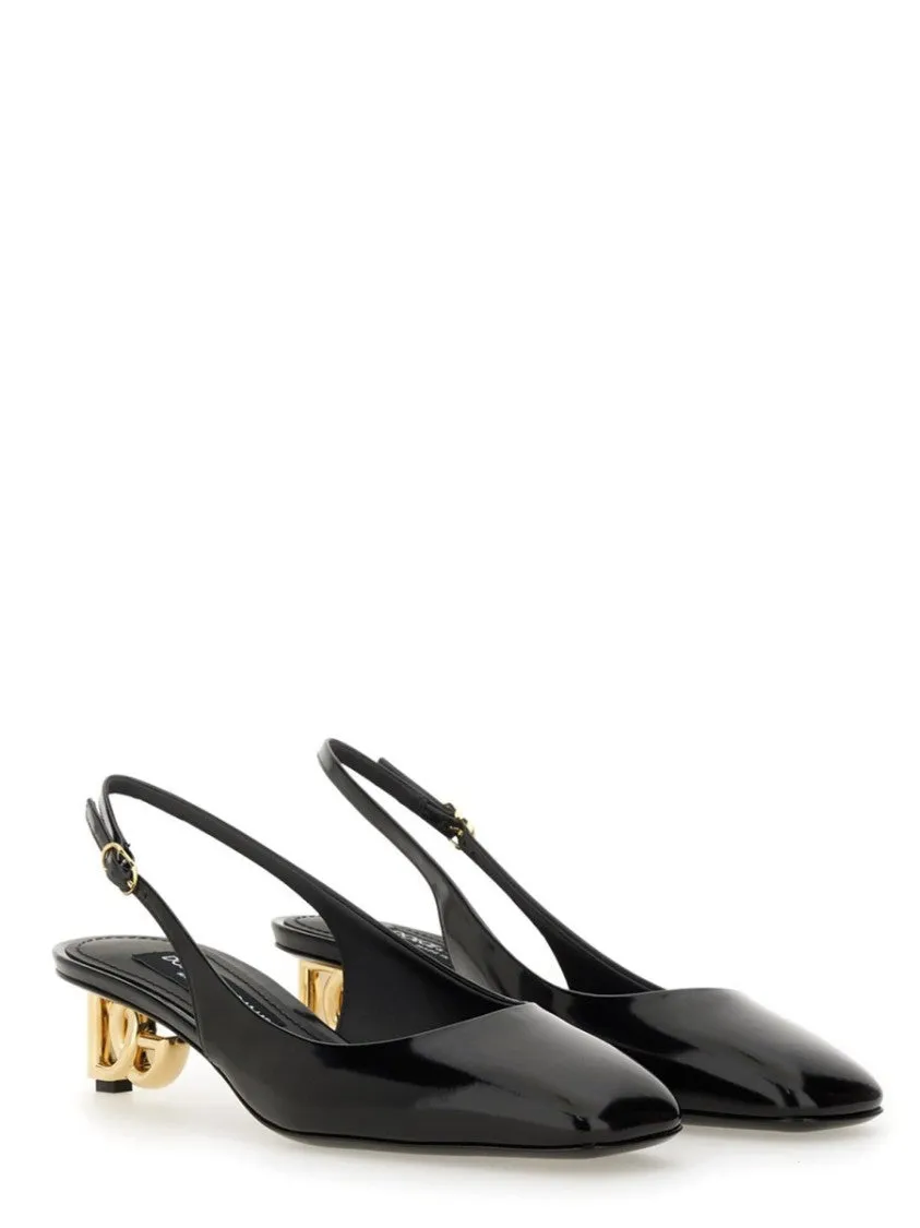 Patent Leather Slingback