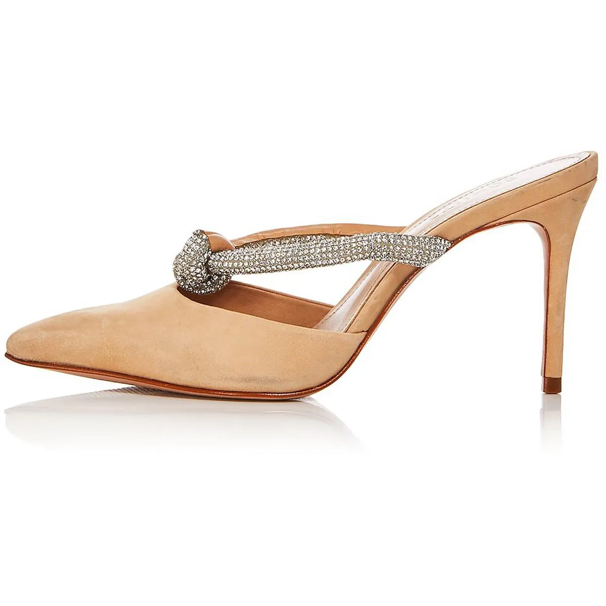 Pearl Womens Slip On Pointed Toe Pumps