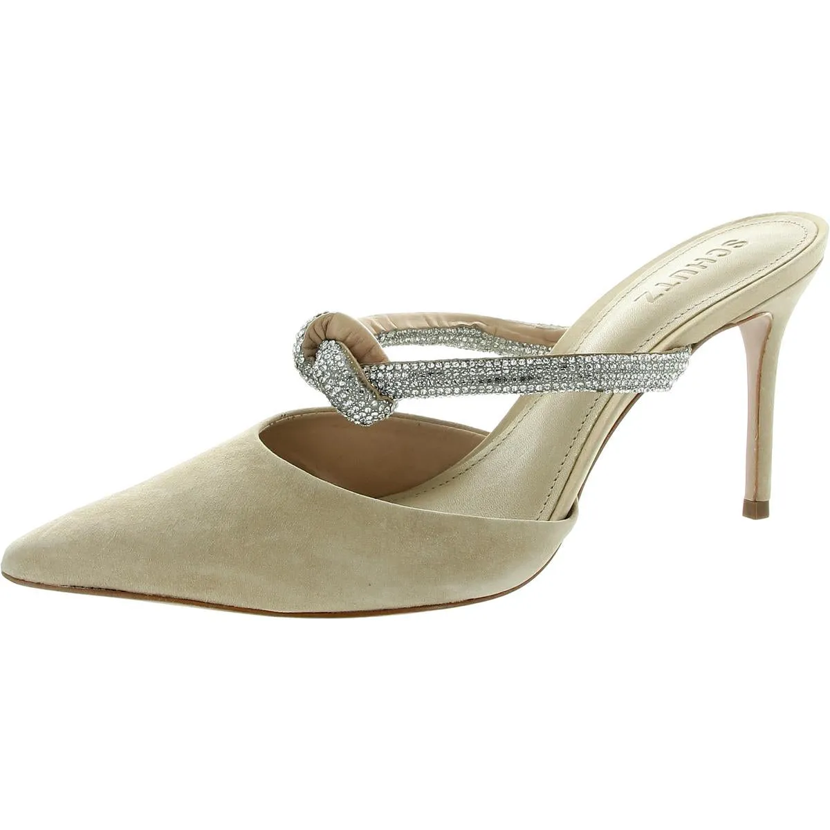 Pearl Womens Slip On Pointed Toe Pumps