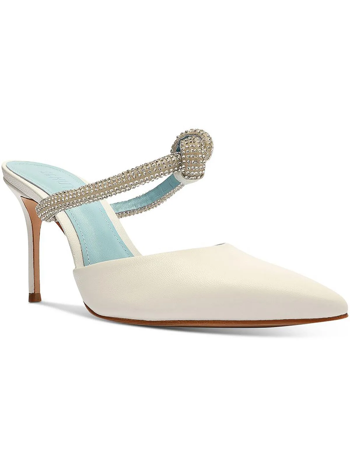 Pearl Womens Slip On Pointed Toe Pumps