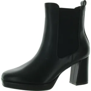 Penny Womens Vegan Leather Ankle Chelsea Boots