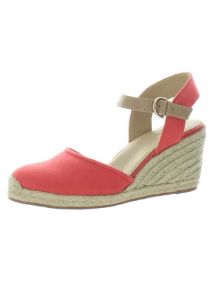 PHEBE Womens Wedges Ankle Strap Espadrille Heels