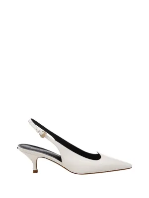 Pointed Toe Slingback Heels