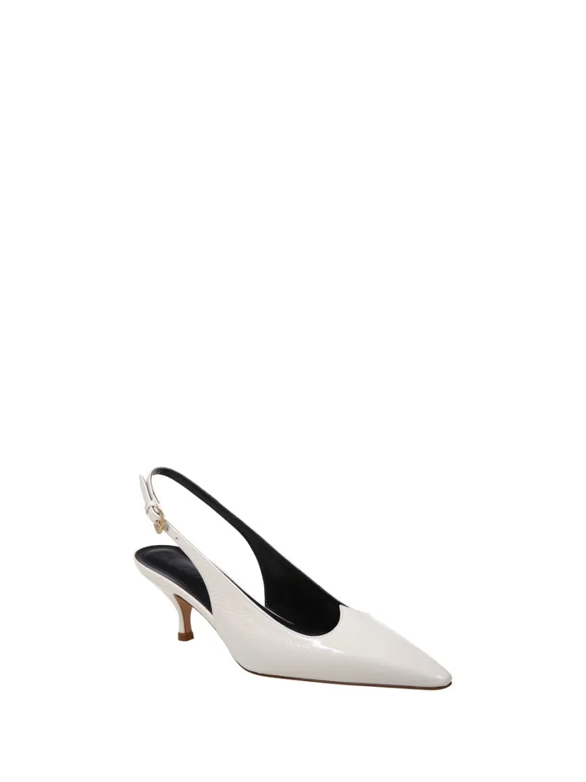 Pointed Toe Slingback Heels