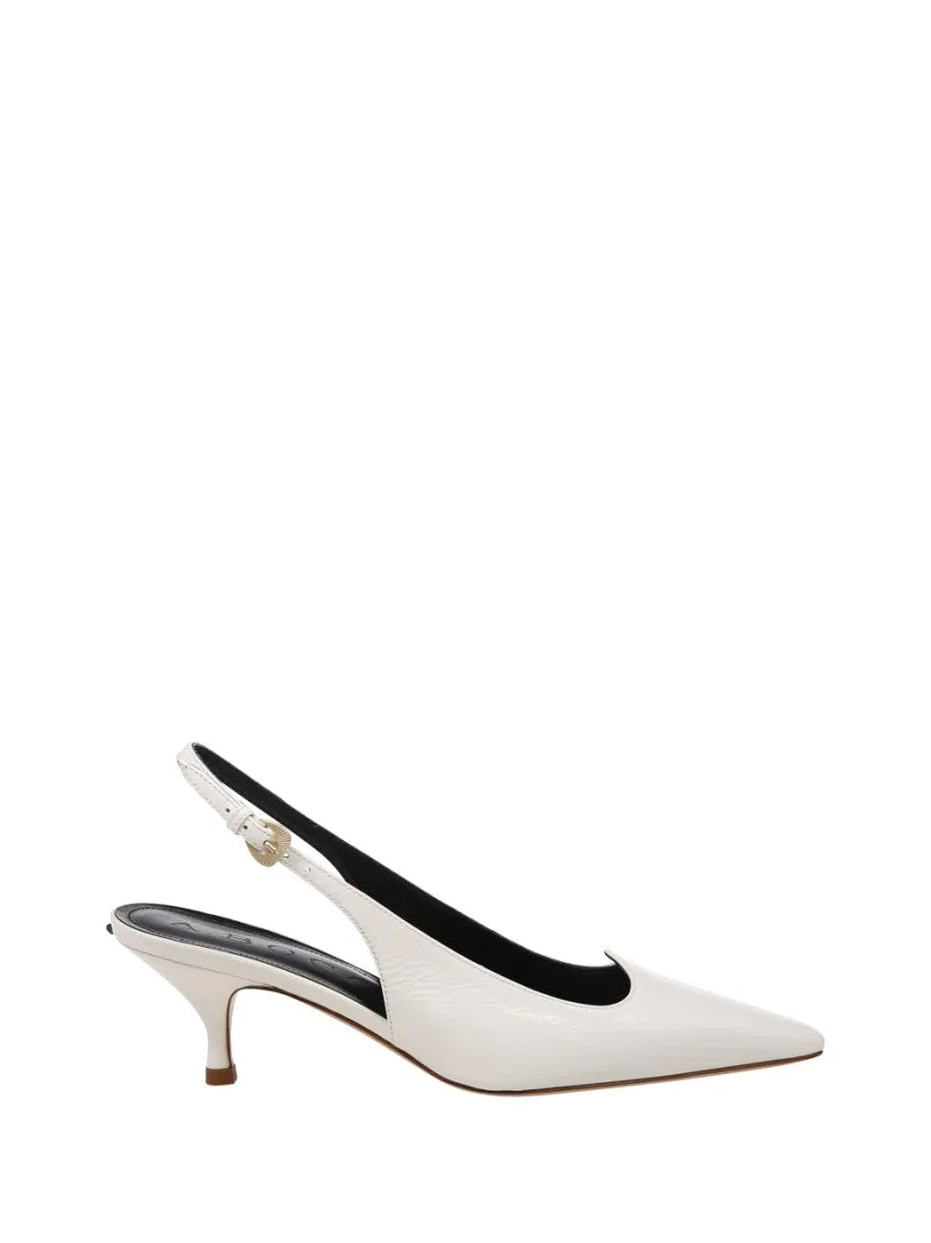 Pointed Toe Slingback Heels