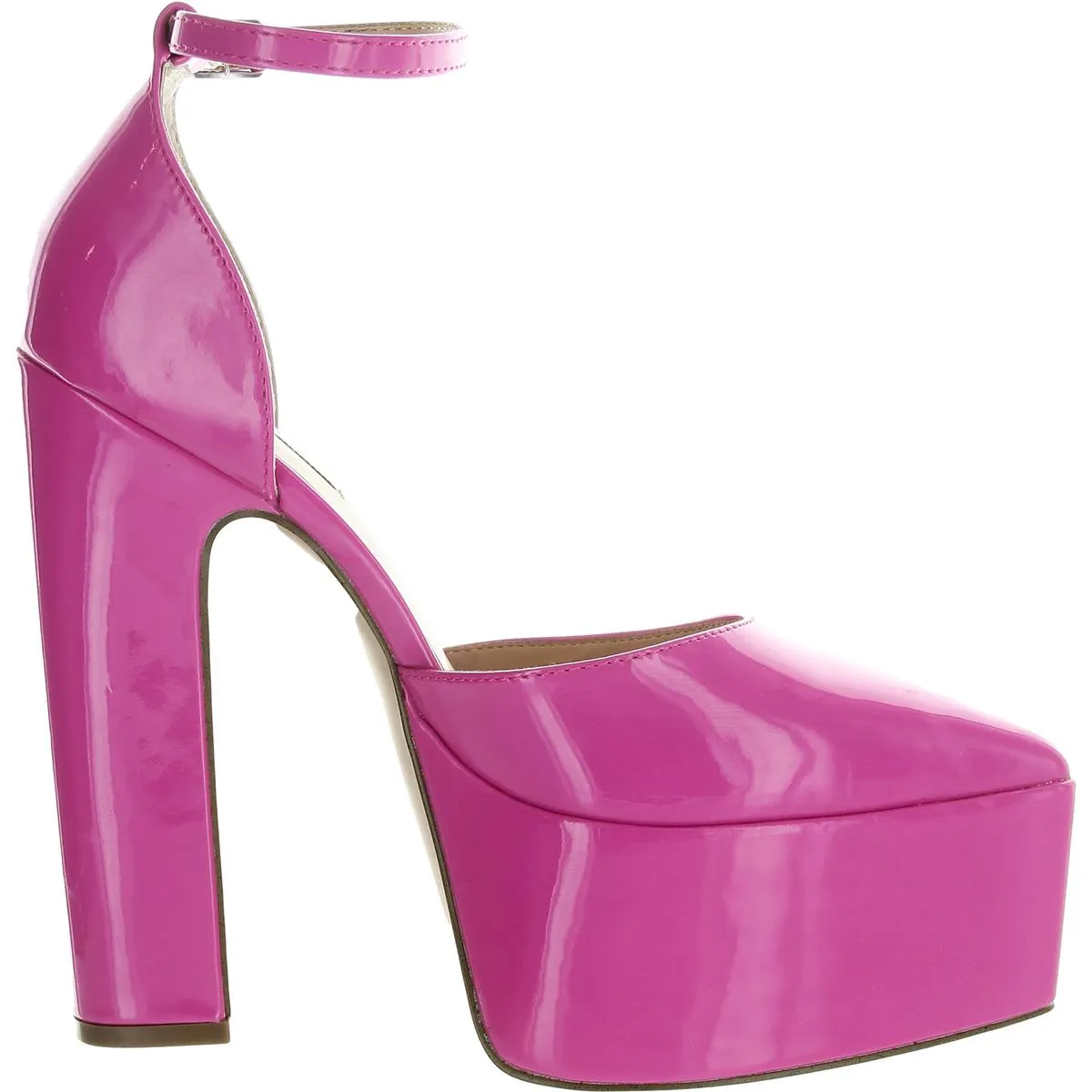 Prompt Womens Patent Platform Heels