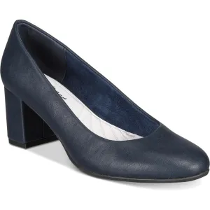 Proper Womens Faux Leather Slip On Pumps