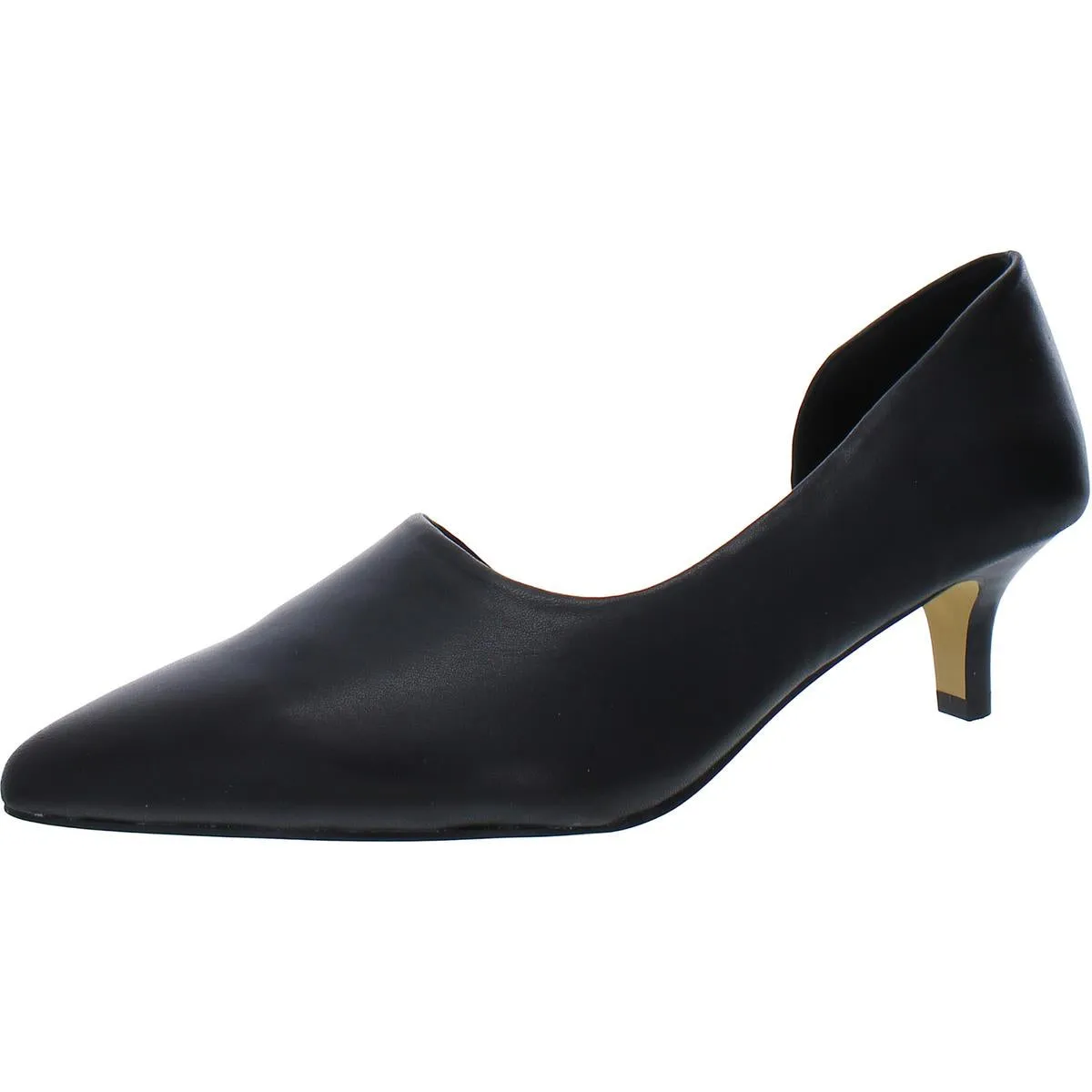 Quilla Womens Leather Pumps D'Orsay Heels
