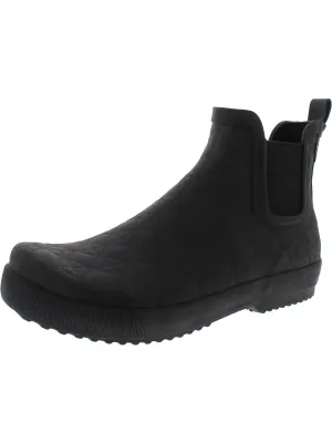 Rainbow Womens Rubber Pull On Rain Boots