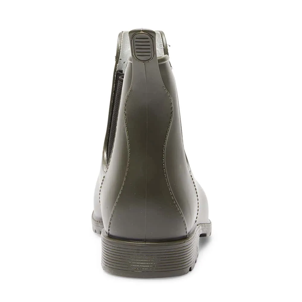 Rainy Boot in Khaki Smooth