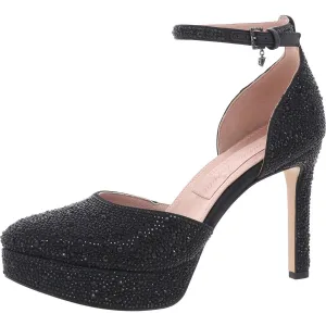 RAK Womens Sequined Leather Ankle Strap