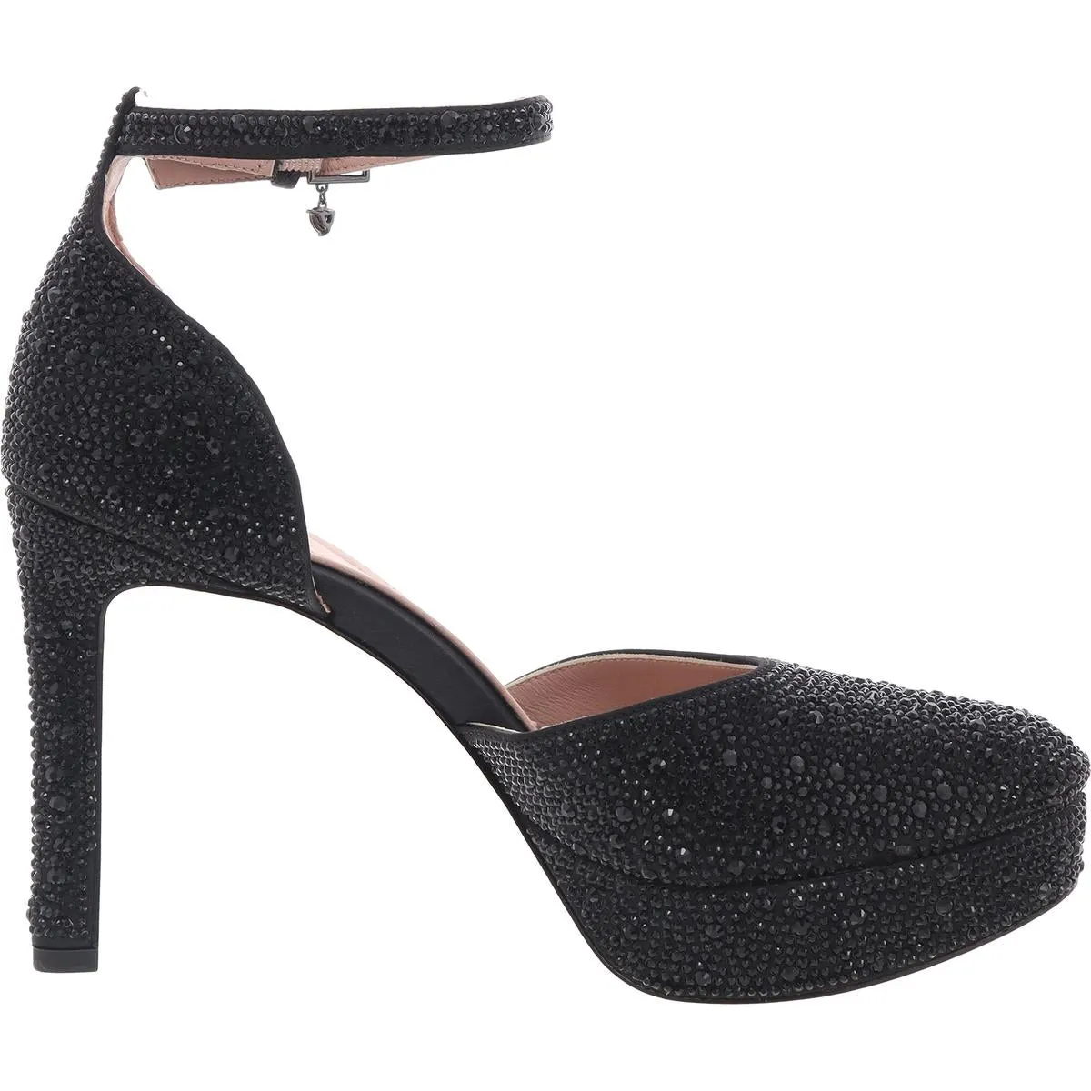 RAK Womens Sequined Leather Ankle Strap