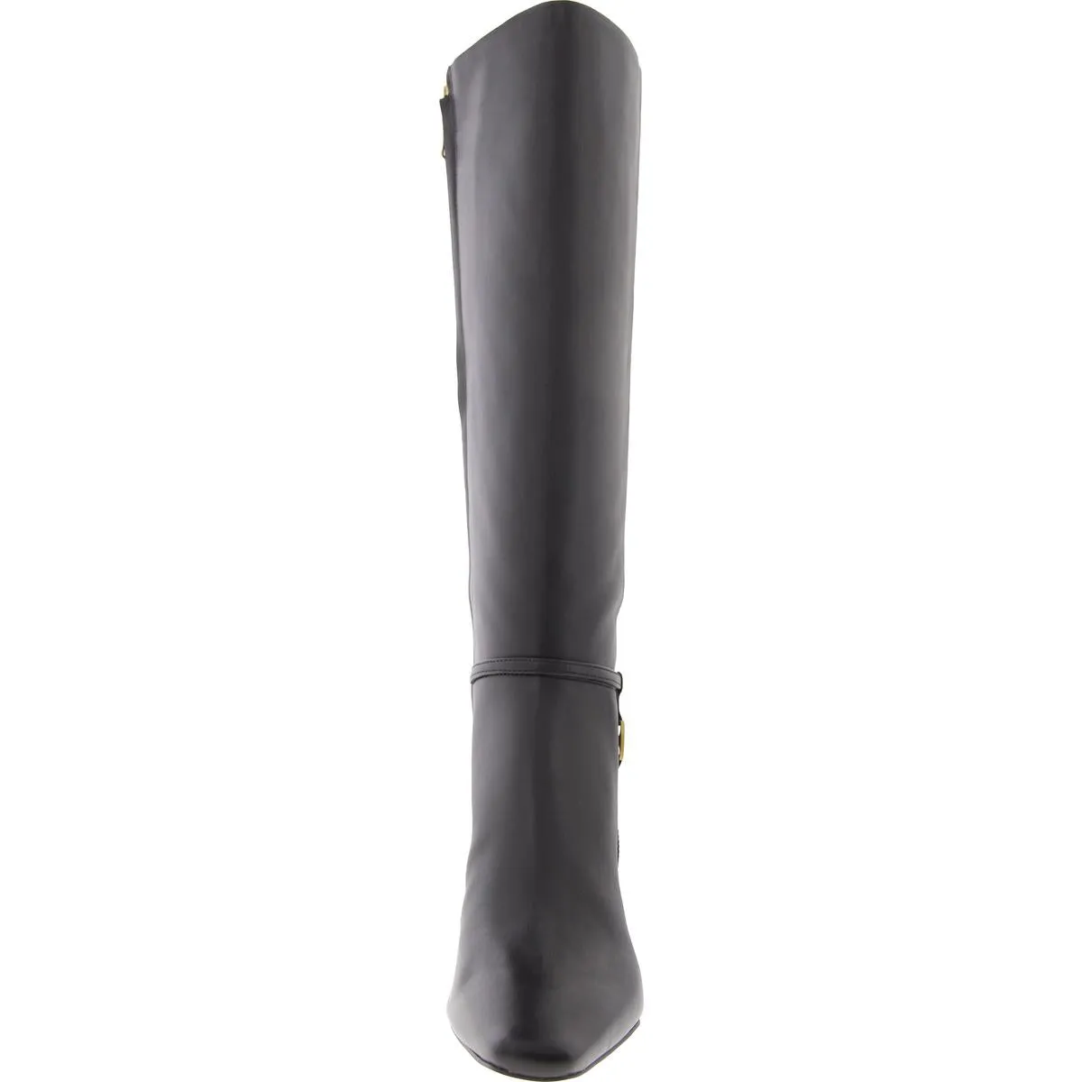 RAQUEL Womens Zipper Manmade Knee-High Boots