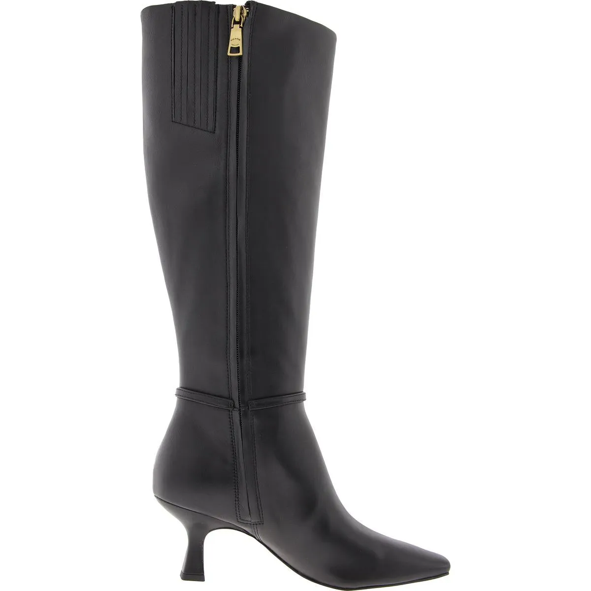 RAQUEL Womens Zipper Manmade Knee-High Boots