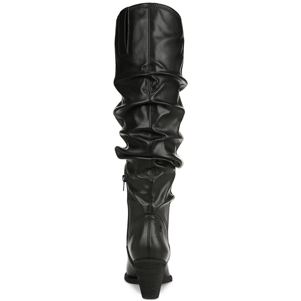Riau Womens Faux Leather Slouchy Knee-High Boots