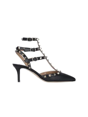 Rockstud 65' Heels  Black