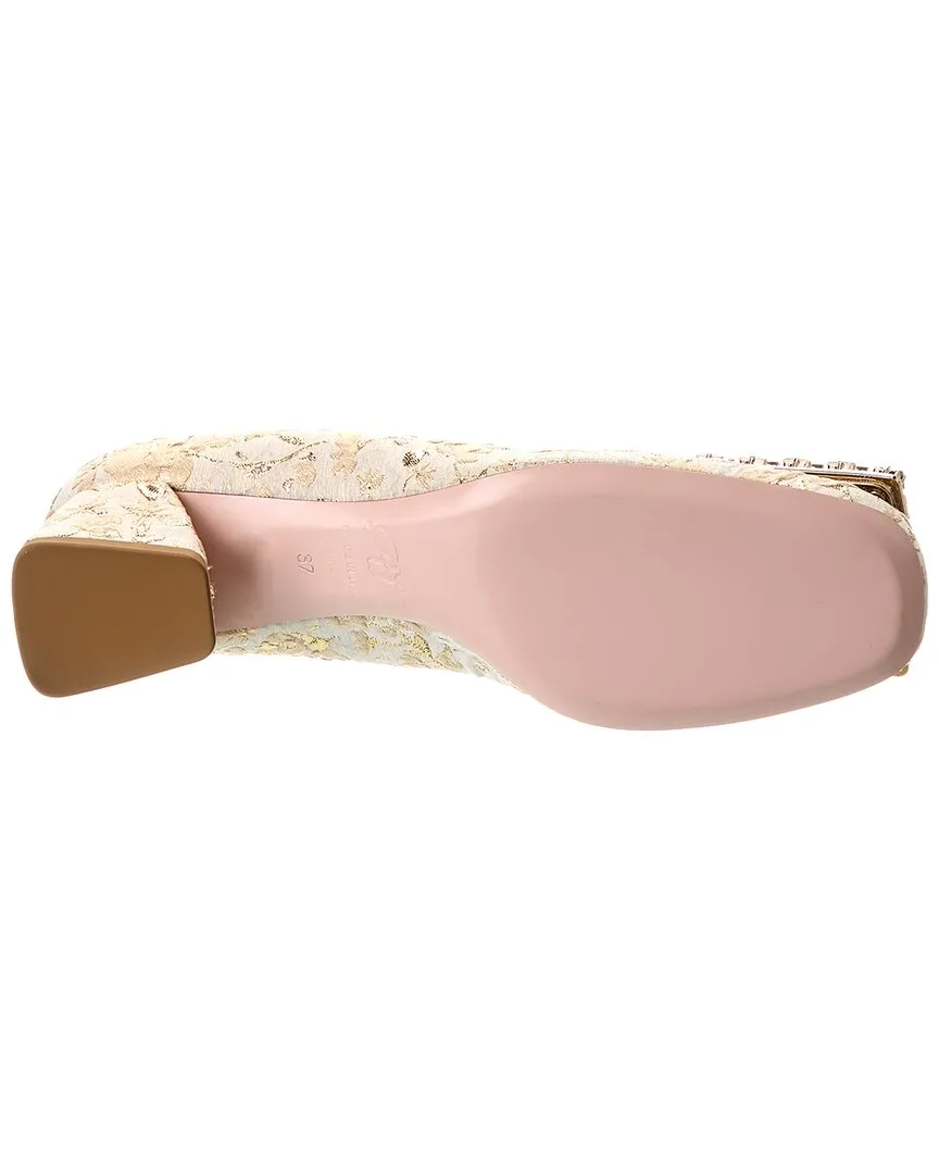 Roger Vivier Jacquard Pump