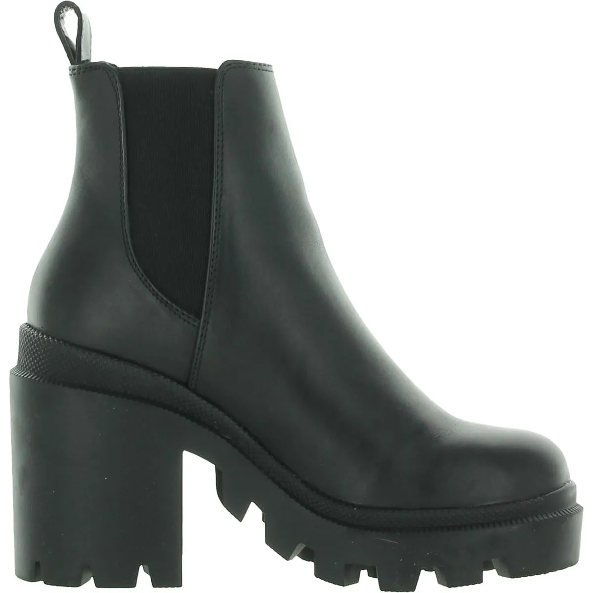 Roxie Fashion Boot Womens Leather Pull On Chelsea Boots