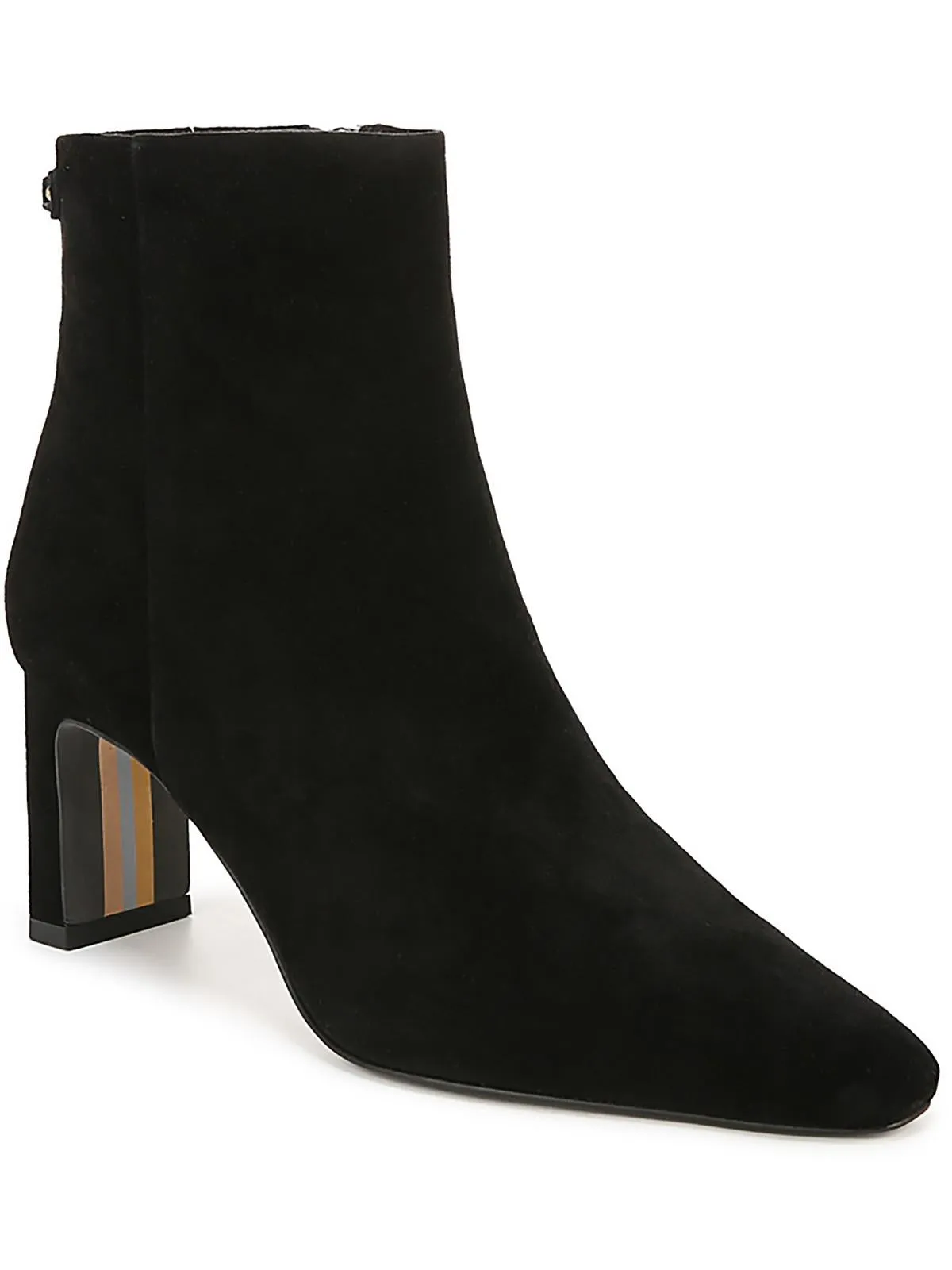 Saige Womens Zipper Ankle Booties