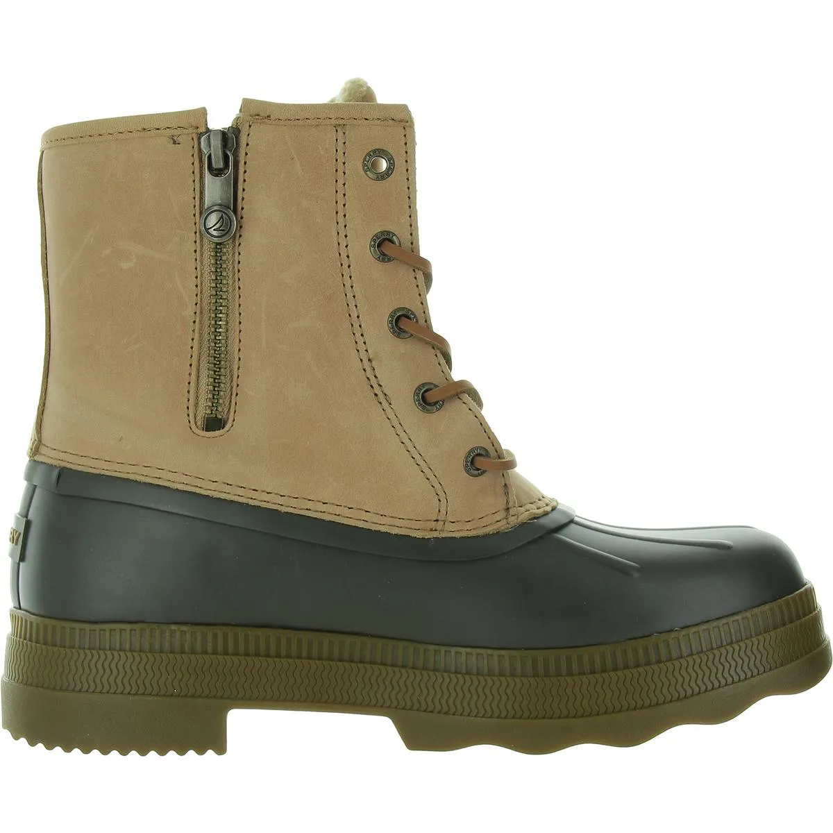 Saltwater 2.0 Womens Zipper Leather Winter & Snow Boots