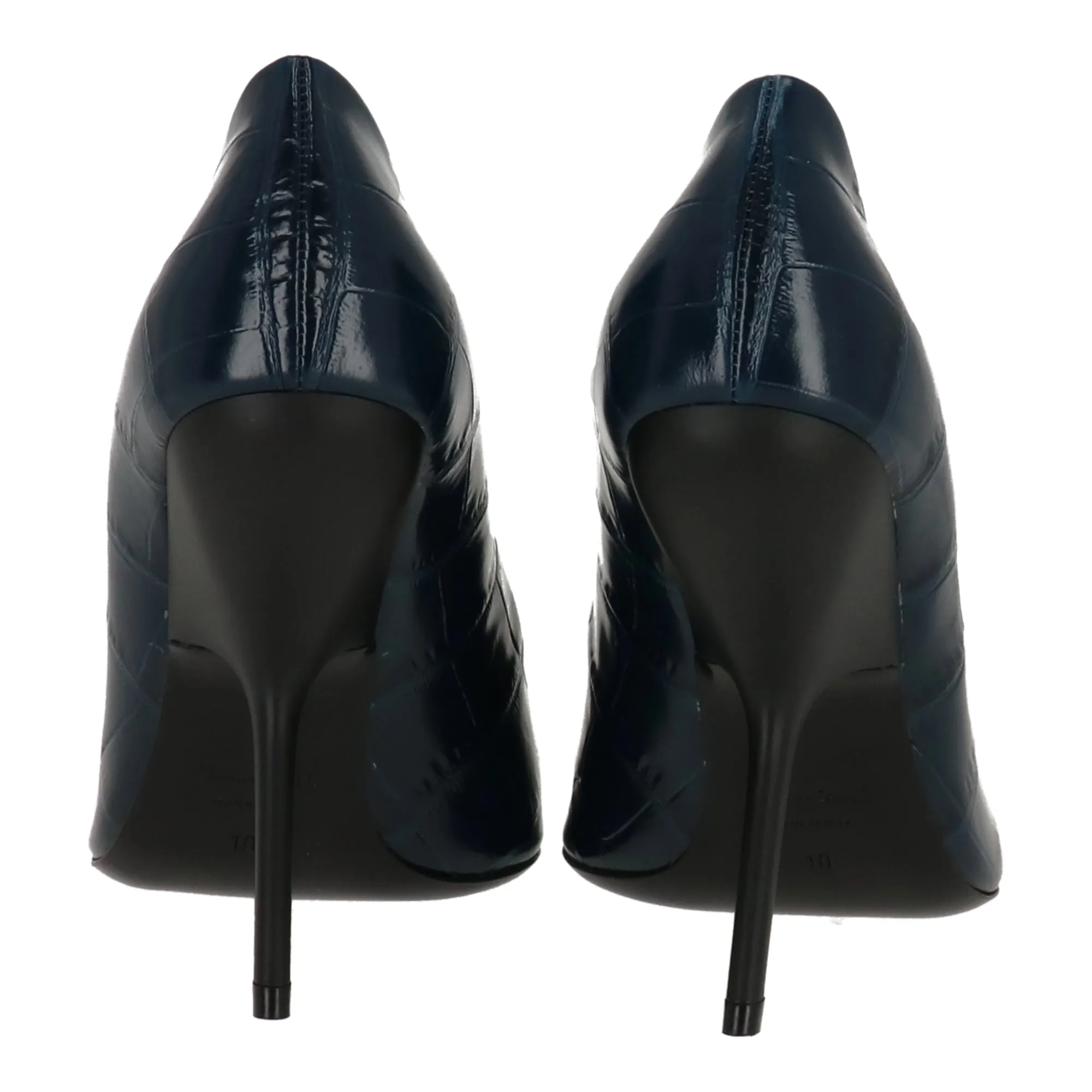 Salvatore Ferragamo Womens Navy Pump
