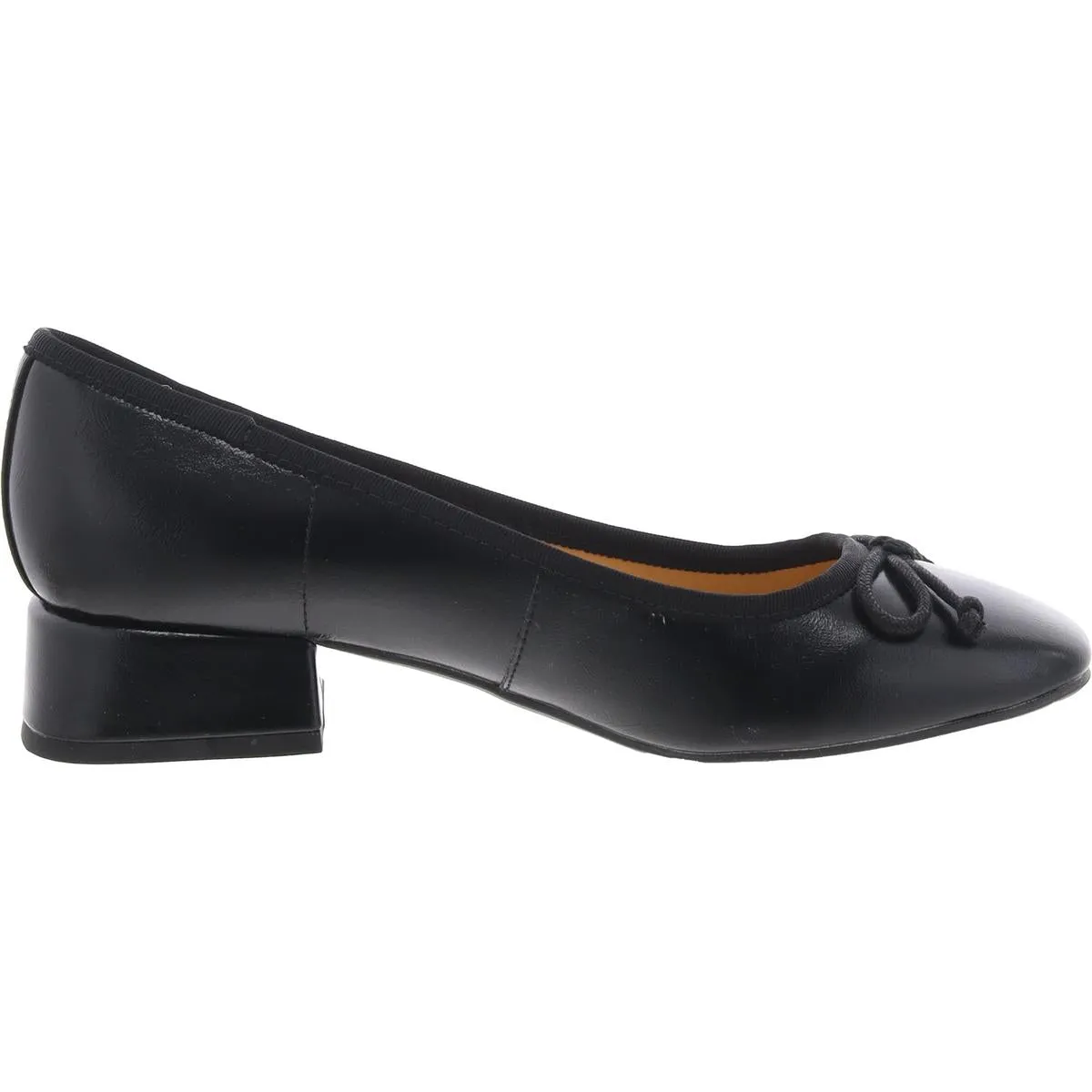 Saruh 3 Womens Bow Faux Leather Pumps