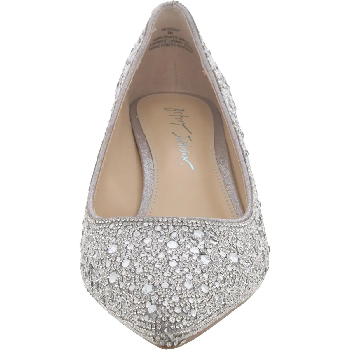 Scout Womens Shimmer Rhinestone Kitten Heels