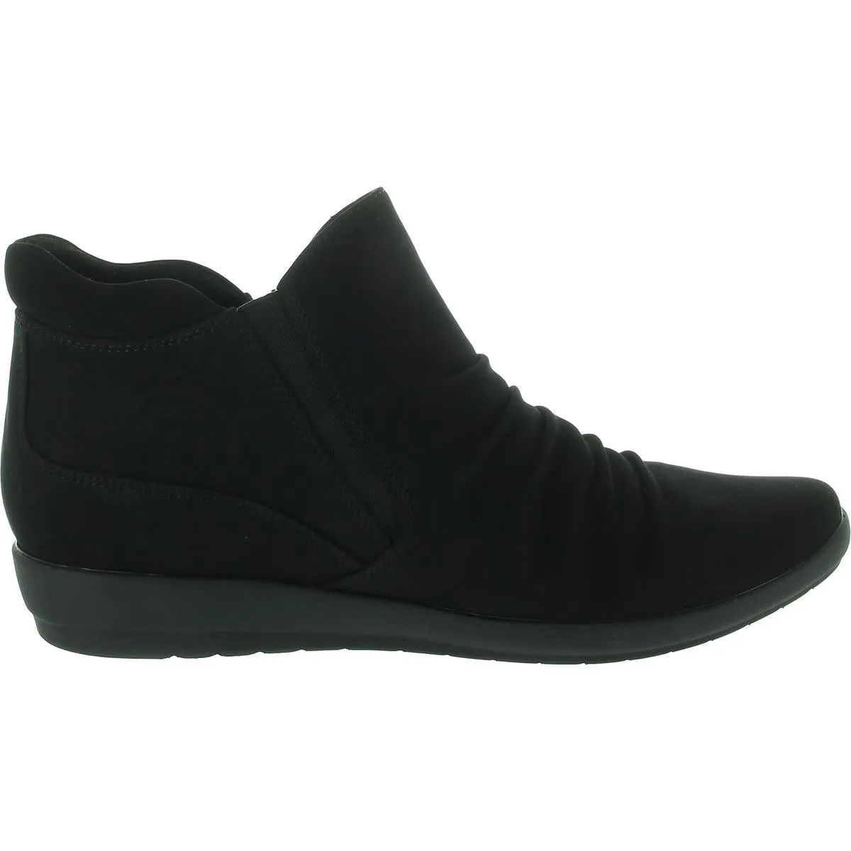 seALETA Womens Zipper Manmade Ankle Boots