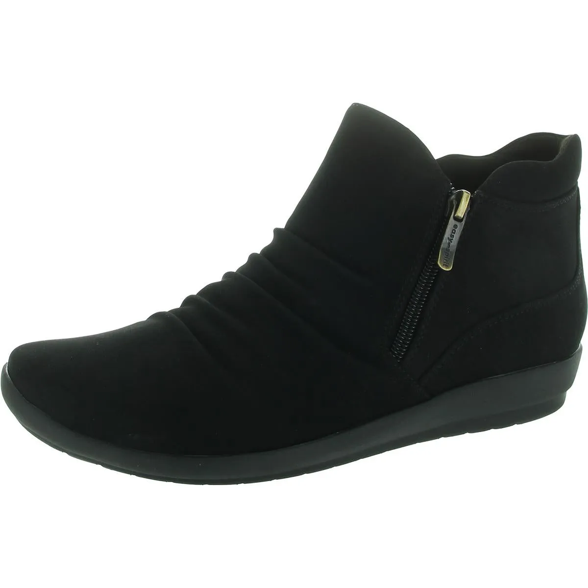 seALETA Womens Zipper Manmade Ankle Boots