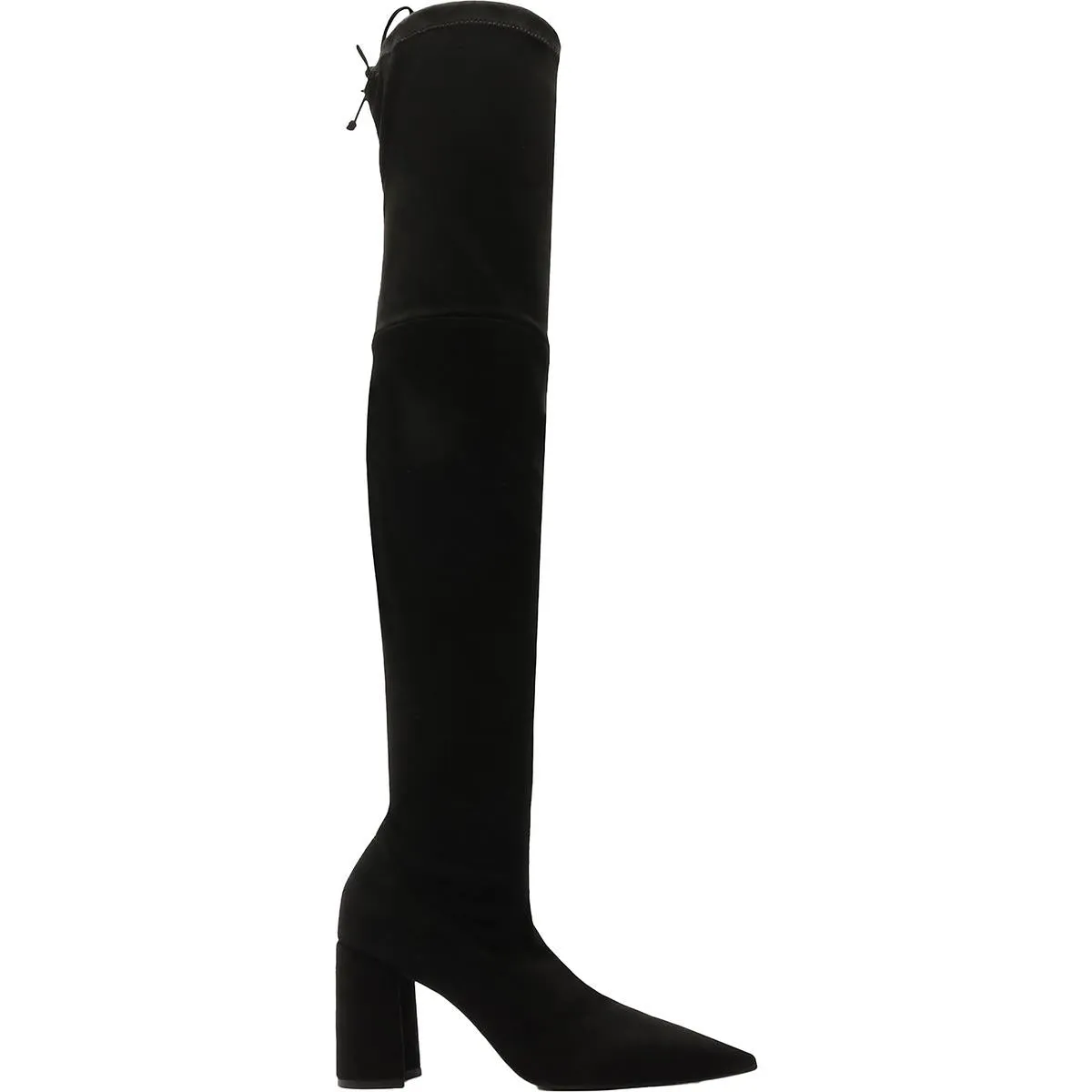 Serenity Over the Knee Womens Block Heel Over-The-Knee Boots