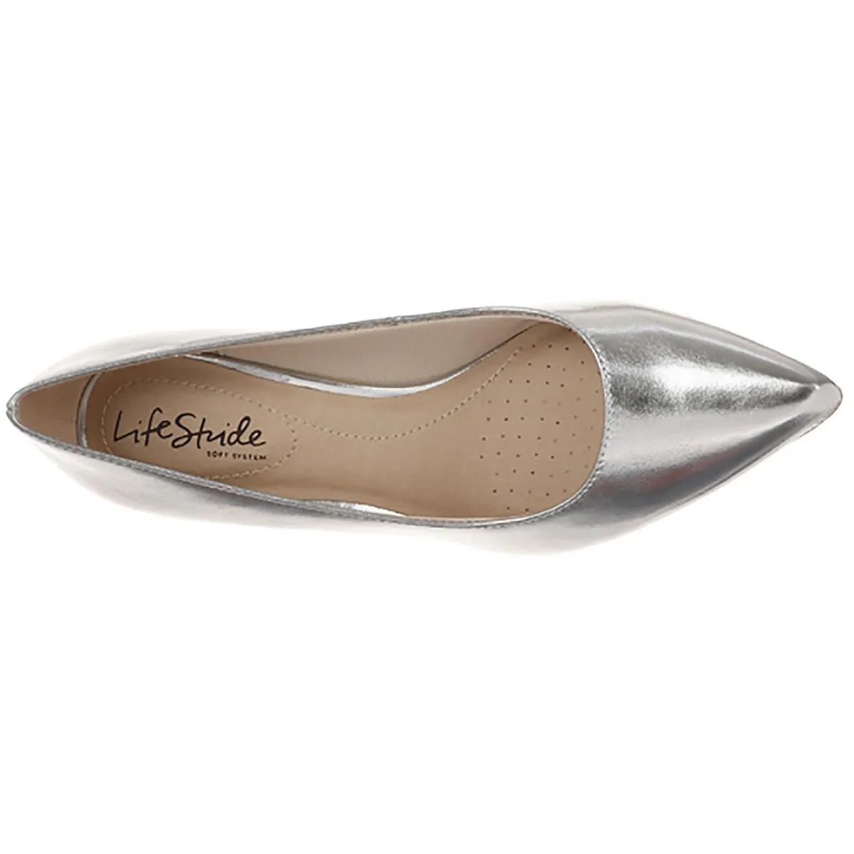 Sevyn Womens Striped Stacked Heel Pumps