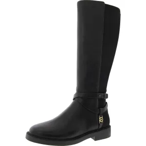 SG224F Womens Zipper Manmade Knee-High Boots
