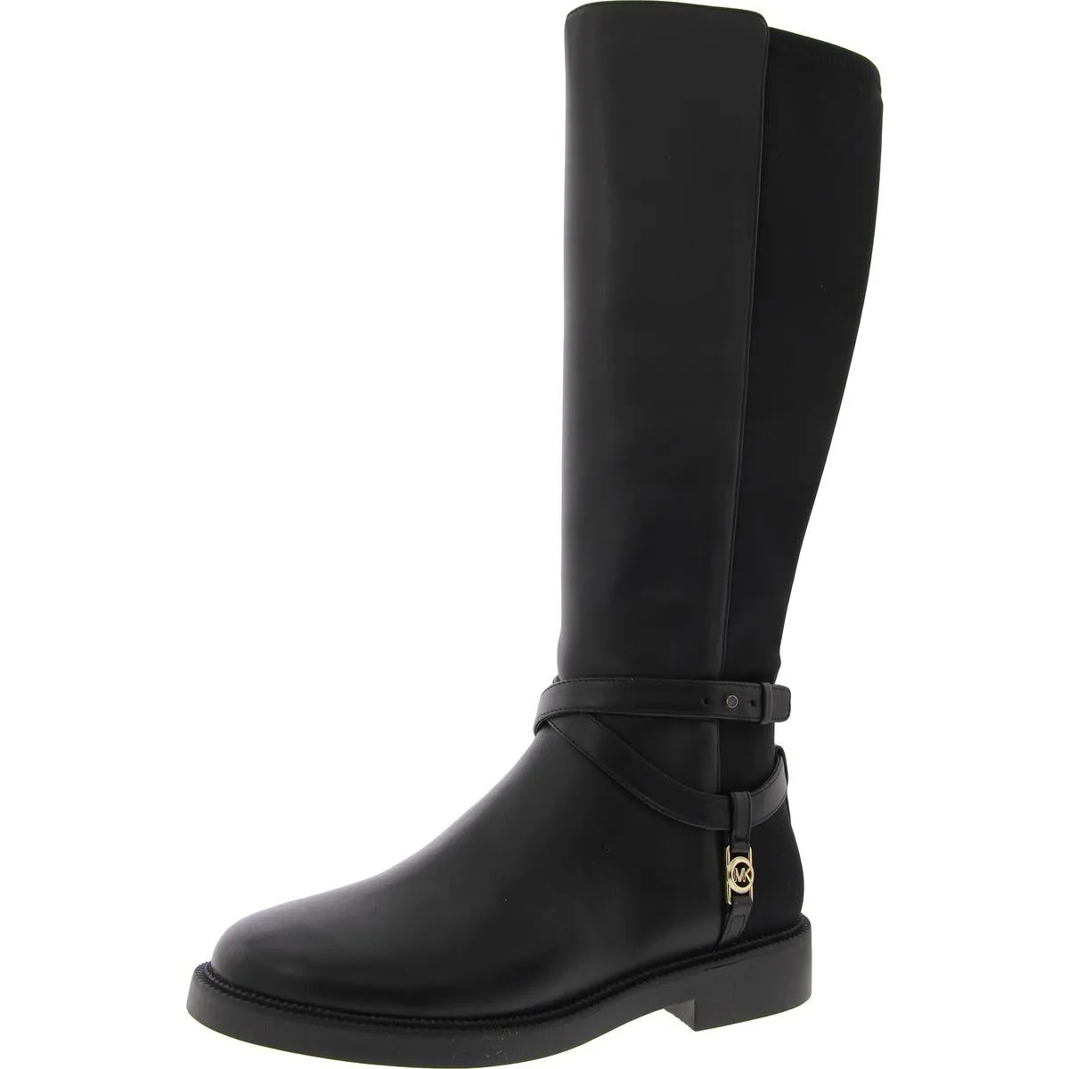 SG224F Womens Zipper Manmade Knee-High Boots