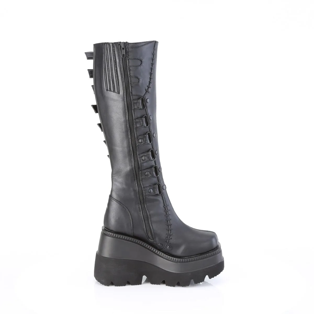 SHAKER-232 Black Vegan Leather