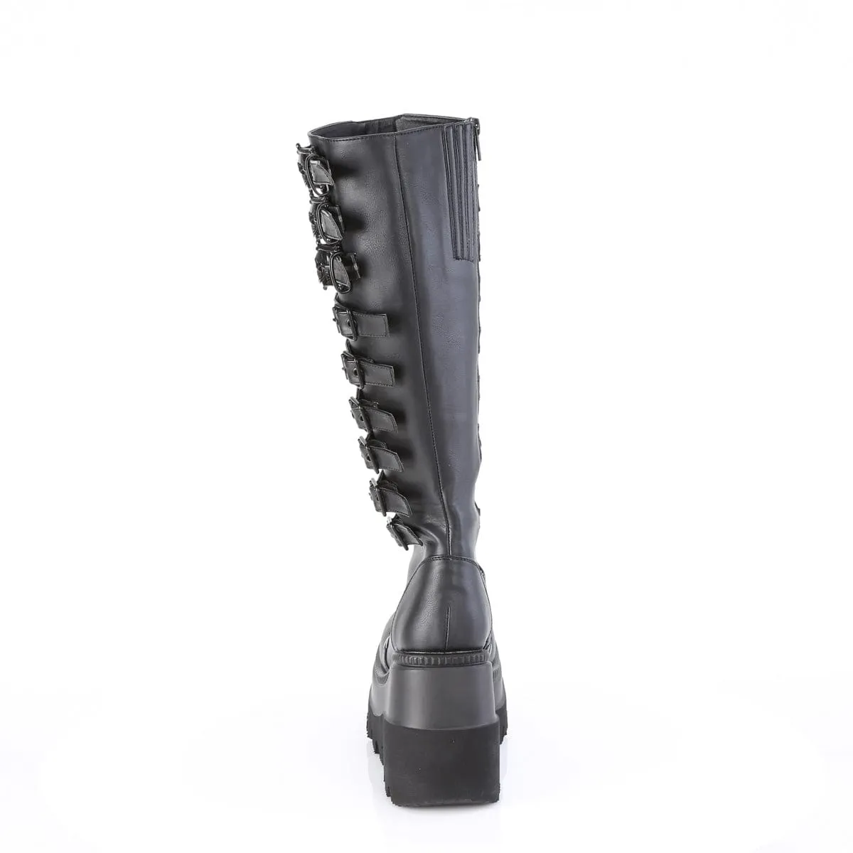 SHAKER-232 Black Vegan Leather