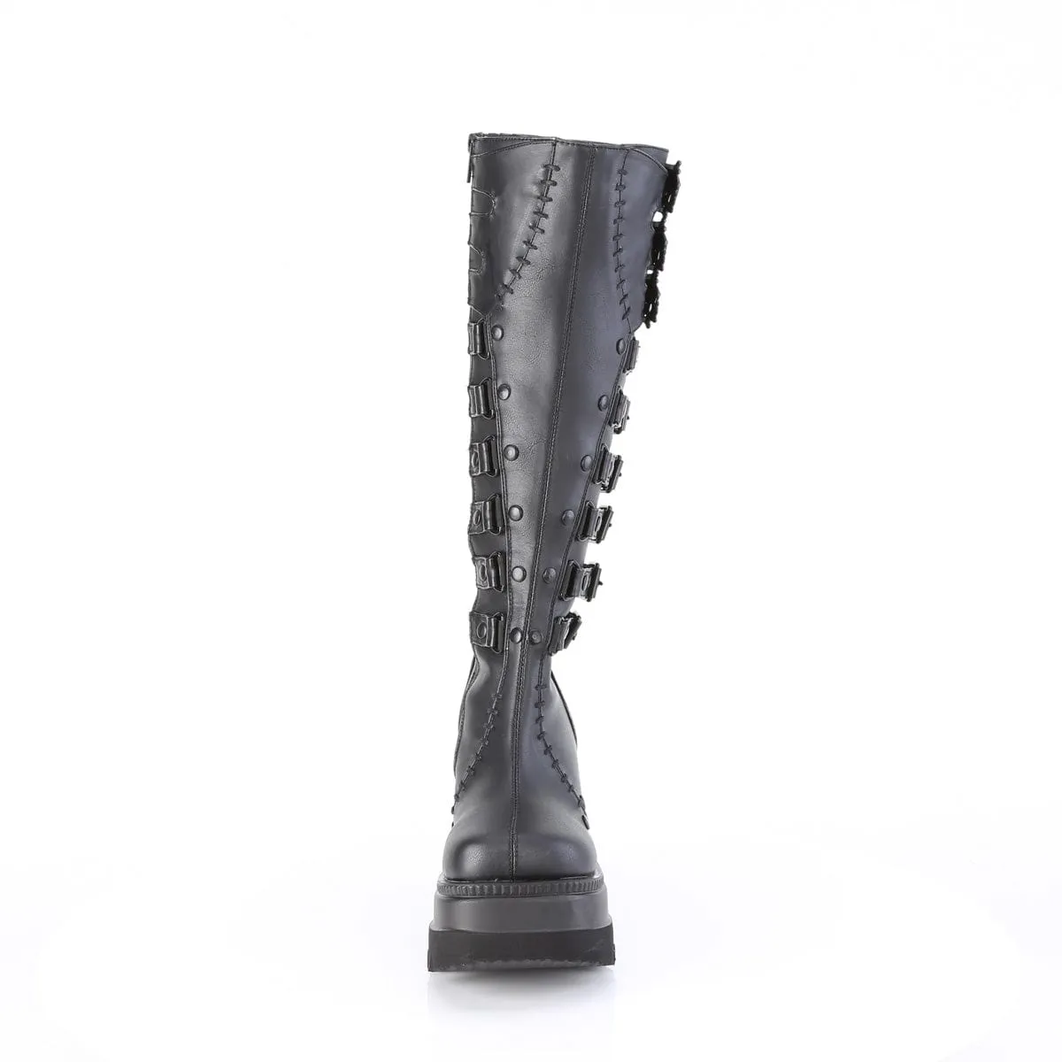 SHAKER-232 Black Vegan Leather