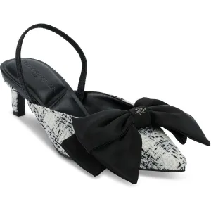 Sharla Bow Womens Bow Man Made Mules