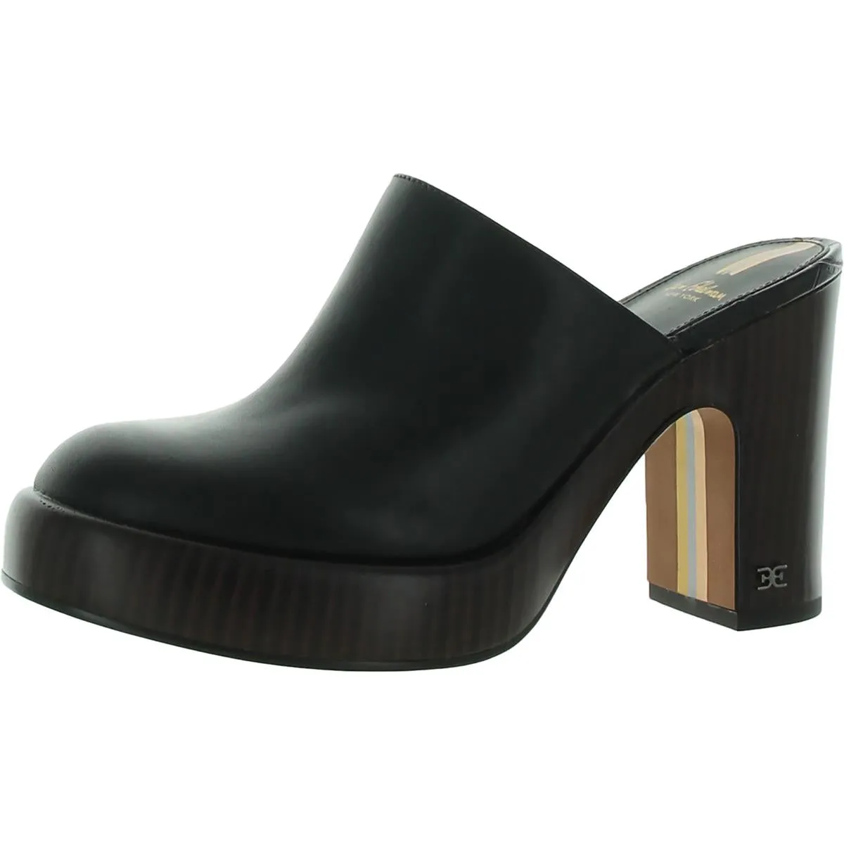 Shiloh Womens Block Heel Mules