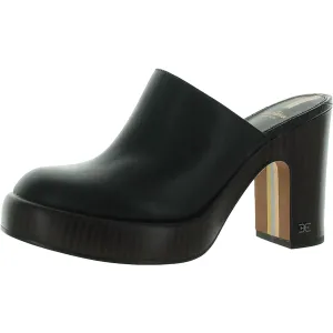 Shiloh Womens Block Heel Mules
