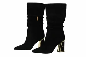 Signature Suede Boot In Black