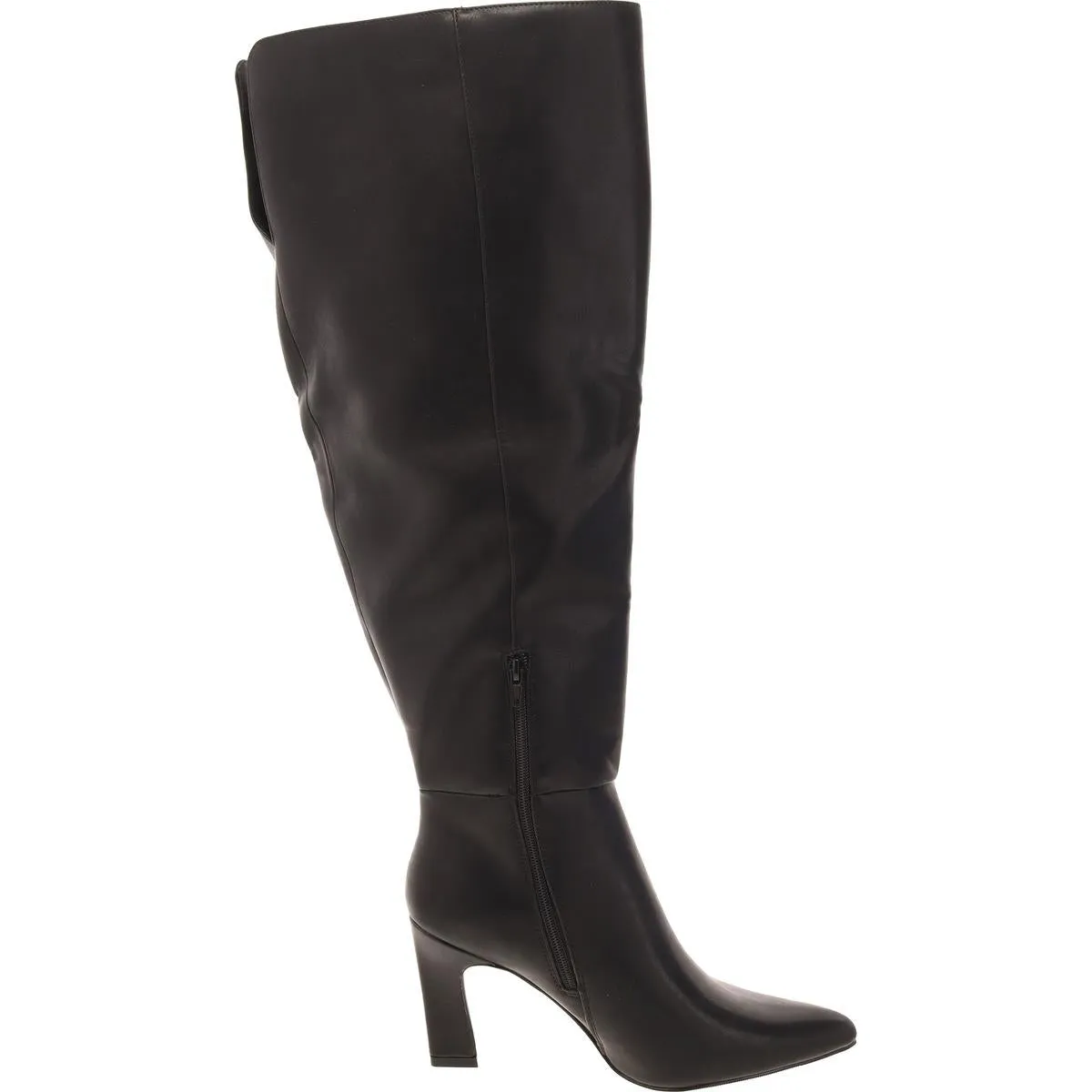 Sizzlee Womens Pull On Stiletto Over-The-Knee Boots