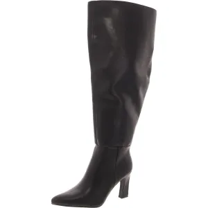 Sizzlee Womens Pull On Stiletto Over-The-Knee Boots