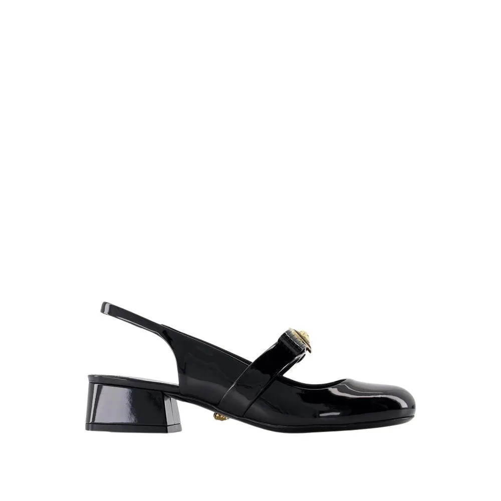 Sligback Gianni Ribbon - Leather - Black