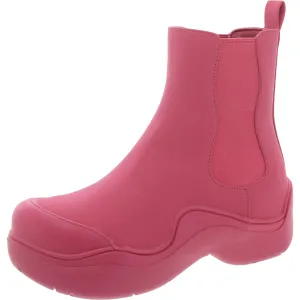 Slushy Womens Padded Insole Round Toe Booties