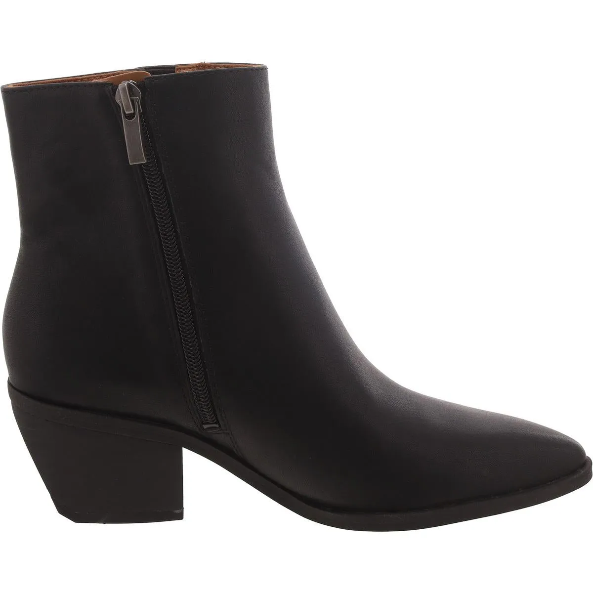 Smalls Womens Faux Leather Pointed Toe Booties