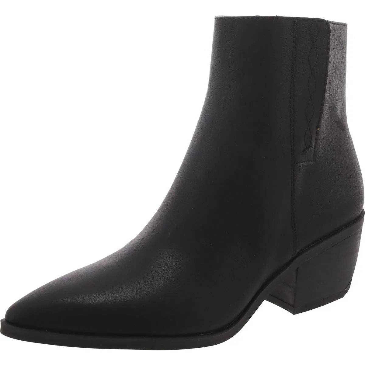 Smalls Womens Faux Leather Pointed Toe Booties