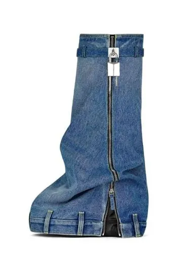 SMARTY PANTS - BLUE DENIM