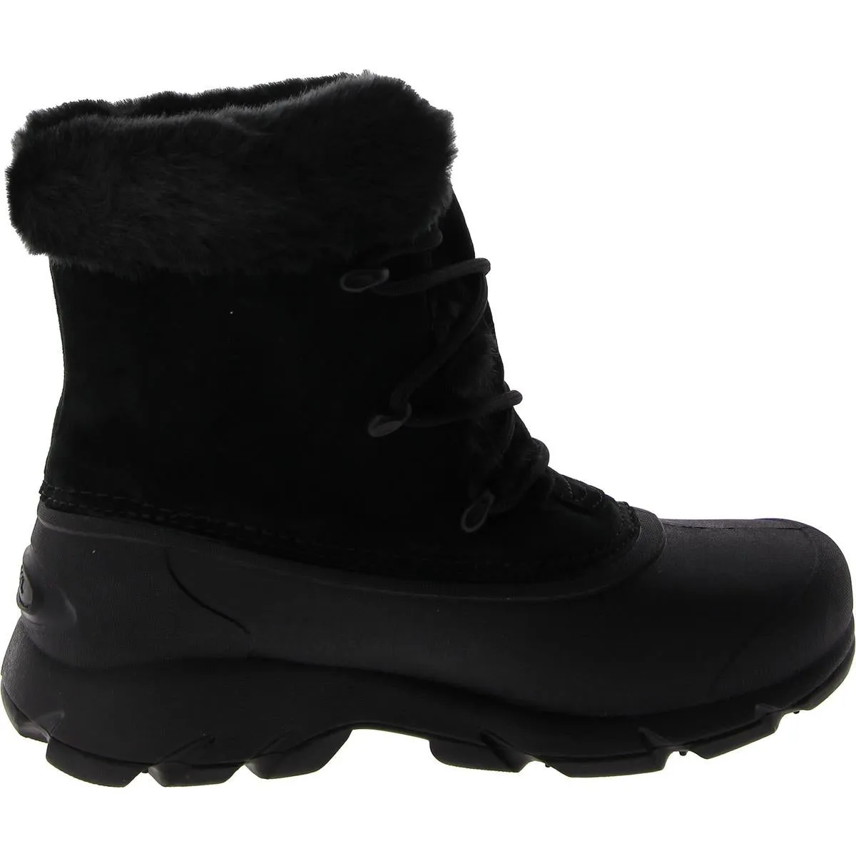 Snow Angel Womens Suede Faux Fur Lined Winter & Snow Boots