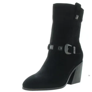 sogn Womens Buckle Leather Cowboy, Western Boots